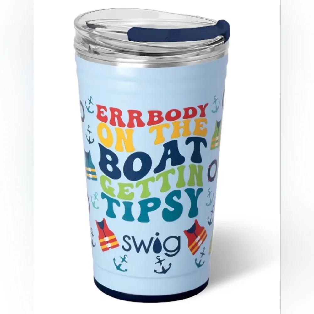Swig Life 24oz Party Cup, Stackable Insulated Travel Tumbler